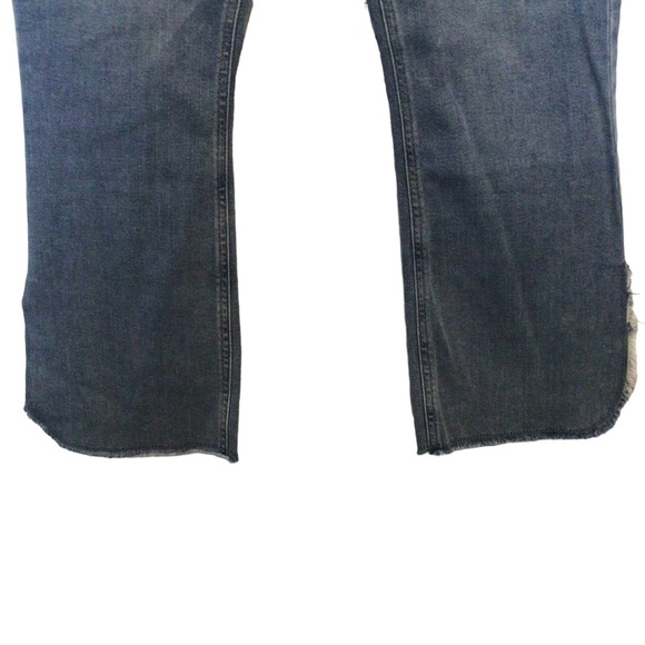 J Jill Denim High Rise Cropped Jeans with Split Hem Women's Size 4 - Picture 3 of 7